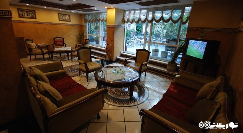 محوطه نشیمن لابی هتل